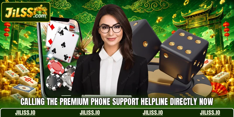 Calling the premium phone support helpline directly now Calling the premium phone support helpline directly now