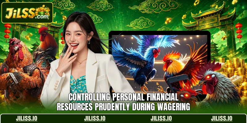 Controlling personal financial resources prudently during wagering