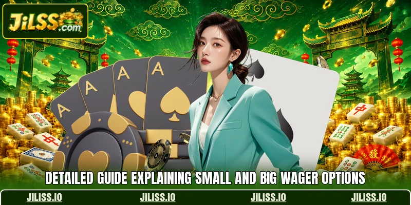 Detailed guide explaining small and big wager options