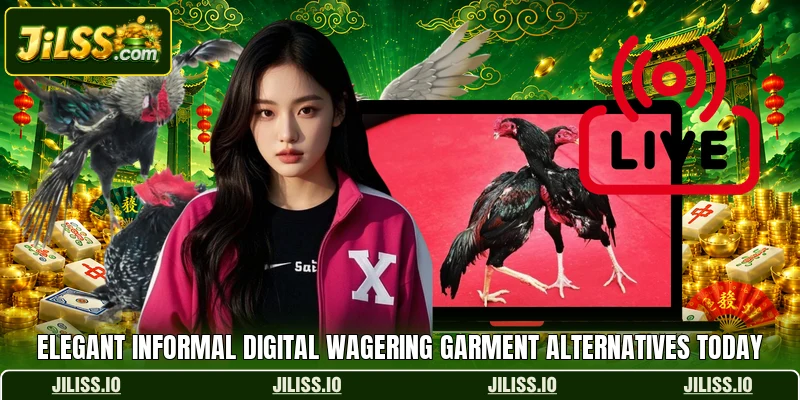 Elegant informal digital wagering garment alternatives today