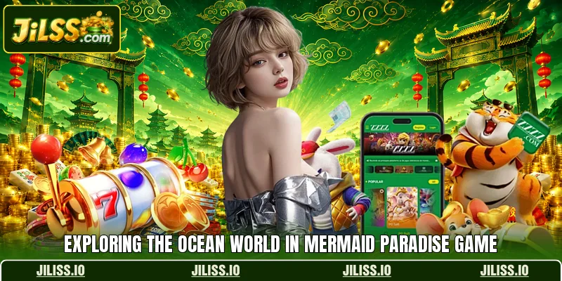 Exploring the ocean world in Mermaid Paradise game