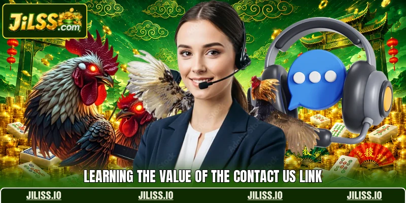 Learning the value of the contact us link Learning the value of the contact us link