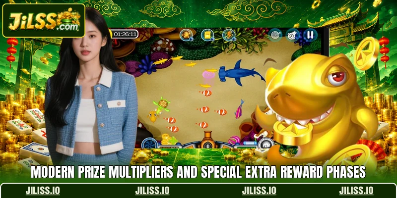 Modern prize multipliers and special extra reward phases