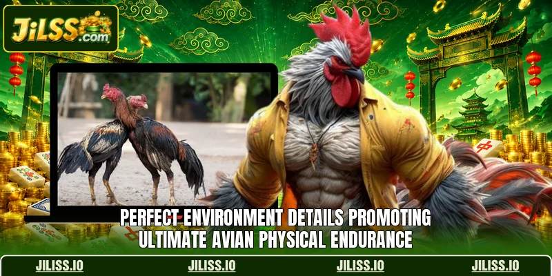 Perfect environment details promoting ultimate avian physical endurance
