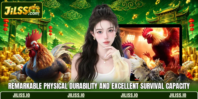 Remarkable physical durability and excellent survival capacity