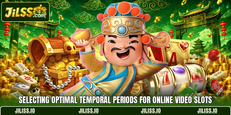 Selecting optimal temporal periods for online video slots
